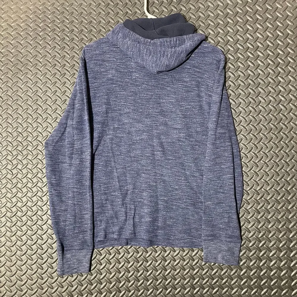 Banana Republic Blue‎ Prima Cotton Casual Wear Pullover Hoodie Men's Size M